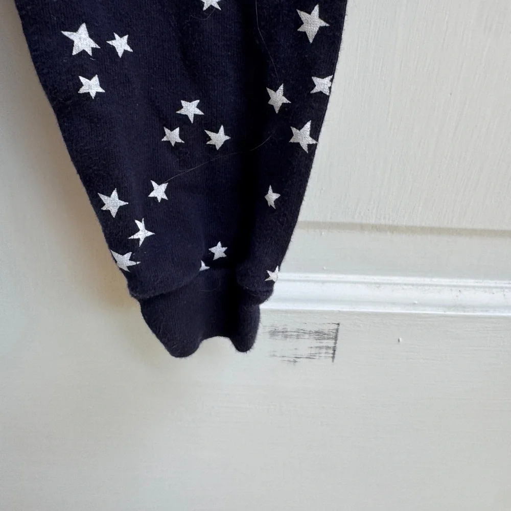 The Children's Place 3T Girls Navy & White Patriotic Star Leggings Pants
